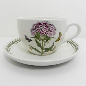 Portmeirion The Botanic Garden Sweet William Jumbo Cup and Saucer Set